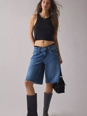 BDG Front Runner Mid-Rise Baggy Jorts